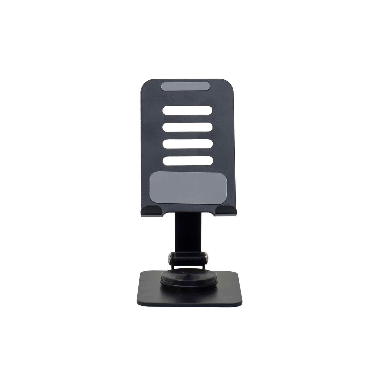 Suport telefon rotativ, pliabil si portabil, inaltime max 15.5cm, negru