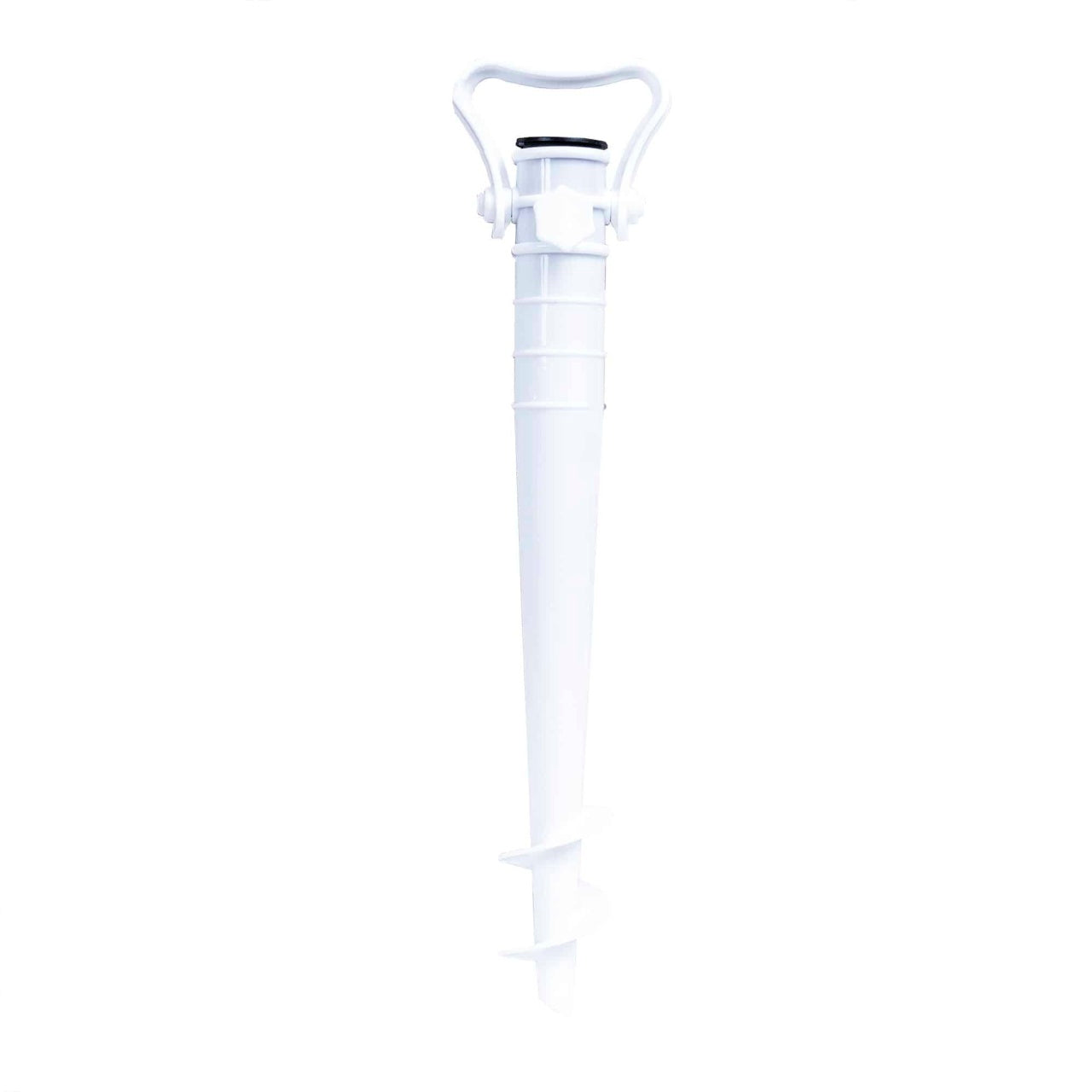 Suport universal pentru umbrela tip burghiu, lungime 39 cm, alb