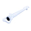 Suport universal pentru umbrela tip burghiu, lungime 39 cm, alb
