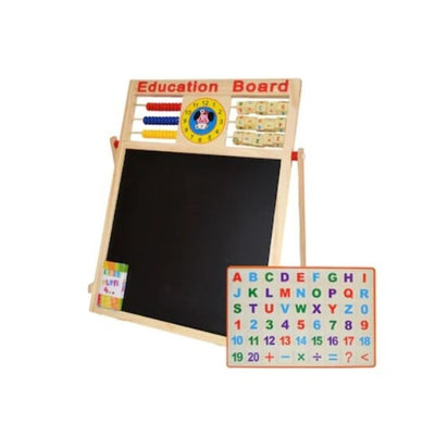 Tabla magnetica FOXMAG24 cu 2 fete, educationala, de scris si desenat pentru copii