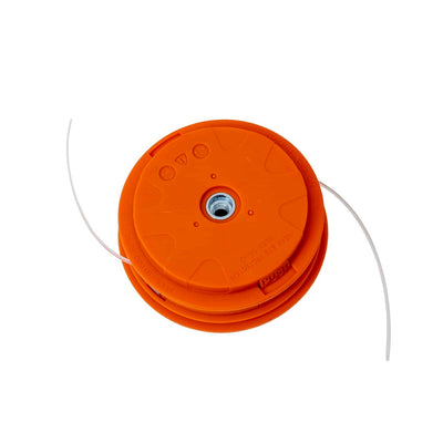 Tambur cu fir pentru motocoasa, diametru 14.5 cm, plastic, culoare orange