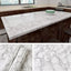 Tapet 3D autoadeziv, tip marmura, waterproof, adeziv puternic, usor de montat, pentru blaturi de bucatarie, mobilier, alb/negru