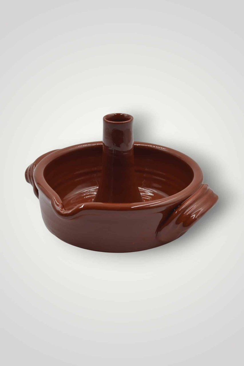 Tava ceramica pentru gatit pui, 30x26x18 cm, compatibila cu cuptor electric si pe gaz