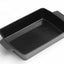 Tava fonta emailata, 33x27x7cm, Marble Gray pentru cuptor