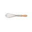 Tel inox cu maner lemn, lungime 34cm pentru amestecat alimente