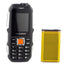 Telefon militar F8, Dual SIM, 3800 mAh, FM radio, Bluetooth, Lanterna, Negru-Gri