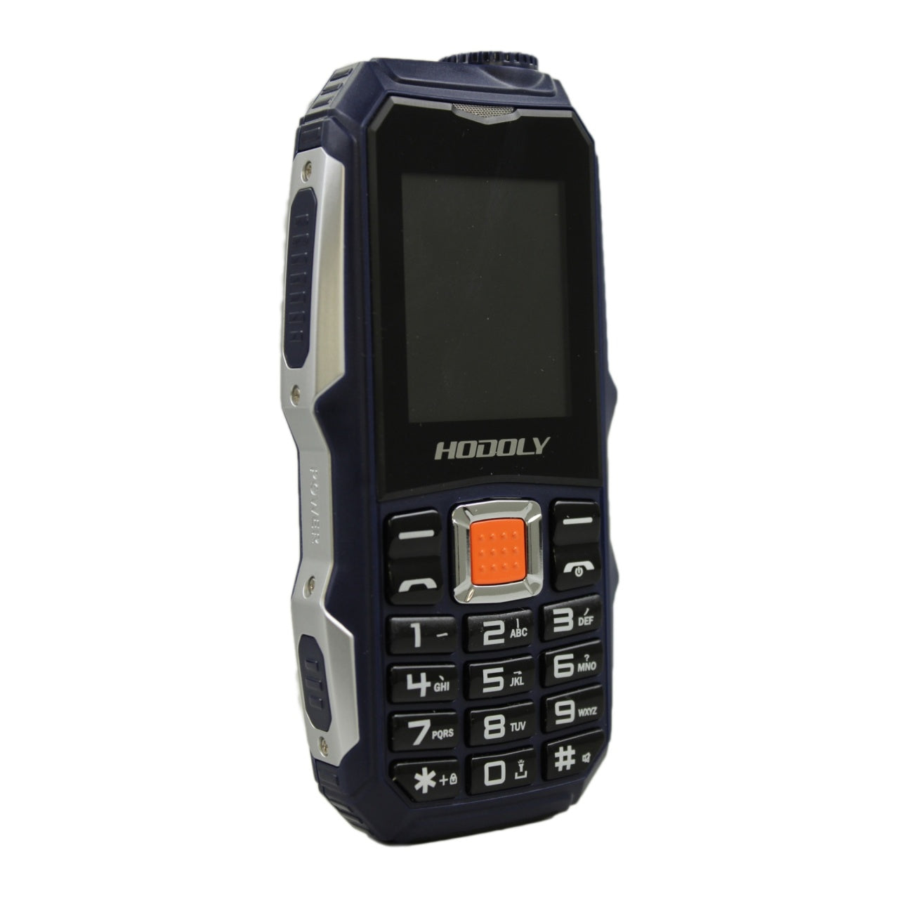 Telefon militar F8, Dual SIM, 3800 mAh, FM radio, Bluetooth, Lanterna, Albastru-Gri