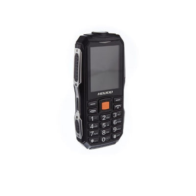 Telefon militar iZowe, baterie 13800 mAh, lanterna LED puternica, antisoc