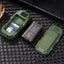 Telefon militar rezistent, dual sim, baterie puternica 13000 mAh, display color, lanterna, rezistent la socuri, verde