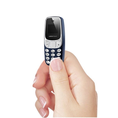 Telefon mobil, L8STAR, mini phone, bluetooth, Albastru