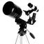 Telescop astronomic, cu obiectiv Barlow, maneta de control, adaptor smartphone, trepied de sustinere, marire 18X la 180X, negru/argintiu
