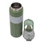 Termos 2 in 1 cu pai, interior inox, 800ml, verde
