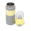 Termos 2 in 1 cu pai, interior inox, capacitate 600ml, galben