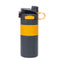 Termos 2 in 1 cu pai, interior inox, capacitate 600ml, portocaliu