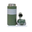 Termos 2 in 1 cu pai, interior inox, capacitate 600ml, verde