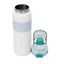 Termos 2 in 1 cu pai, interior inox, capacitate 800ml, culoare alba