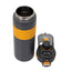 Termos 2 in 1 cu pai, interior inox, capacitate 800ml, portocaliu