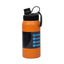 Termos 600ml cu interior inox, model sticla, portocaliu