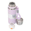 Termos inox 700ml cu capac-pahar mov, sita si bratara transport