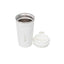 Termos interior inox 380ml cu indicator temperatura si inchidere ermetica, alb