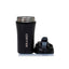Termos interior inox 400ml cu inchidere ermetica si pai, negru