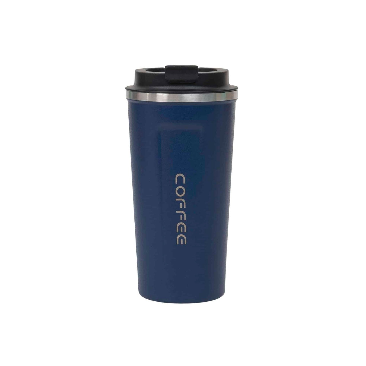 Termos interior inox 500ml cu inchidere ermetica, albastru
