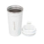 Termos interior inox 500ml cu inchidere ermetica, culoare alba