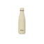 Termos sticla cu interior inox, capacitate 500ml, crem, pereti dubli