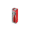 Termos sticla cu interior inox, capacitate 500ml, rosu, pereti dubli