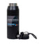 Termos YOUTH SPORTS 1L, interior inox, model sticla, negru
