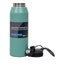 Termos YOUTH SPORTS 1L, interior inox, model sticla, verde