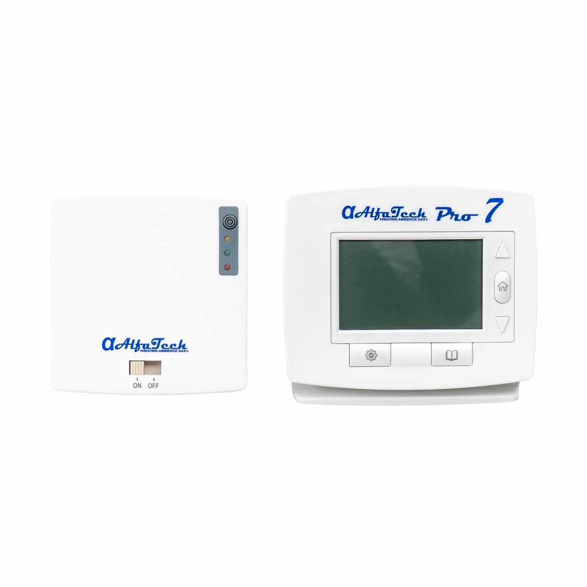 Termostat digital wireless AlfaTech Pro7 RF cu display iluminat si programare saptamanala