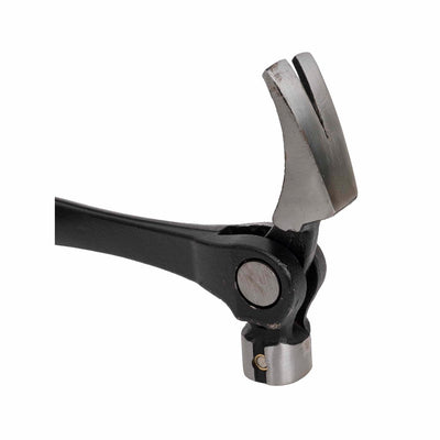 Tesla cu magnet, cap reglabil si maner de cauciuc, 36 cm, otel profesional