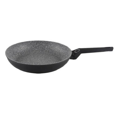 Tigaie aluminiu 26 cm cu interior granit, compatibila inductie, maner soft touch