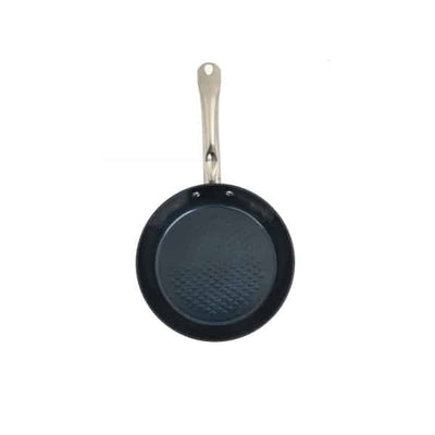 Tigaie ceramica si inox, baza inductie, diametru 24 cm, capac sticla securizata