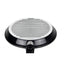 Tigaie grill neagra rotunda 28 cm, aluminiu cu strat neaderent