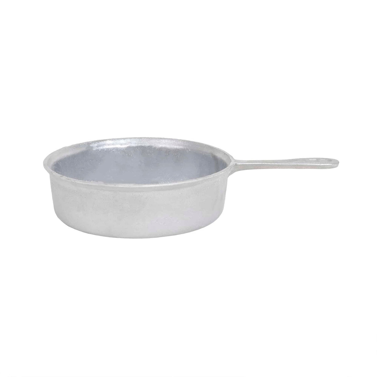 Tigaie inalta din aluminiu, diametru 25 cm, cu coada confortabila