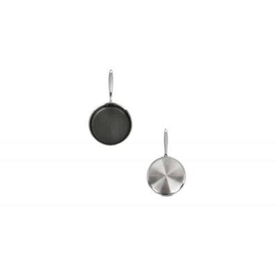 Tigaie inalta din inox, antiaderent, diametru 26 cm cu capac din sticla