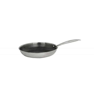 Tigaie inox antiaderenta, diametru 24 cm, compatibila inductie, capacitate 1.4 l