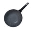 Tigaie wok aluminiu 28 cm, interior granit, maner soft touch, adancime 9 cm