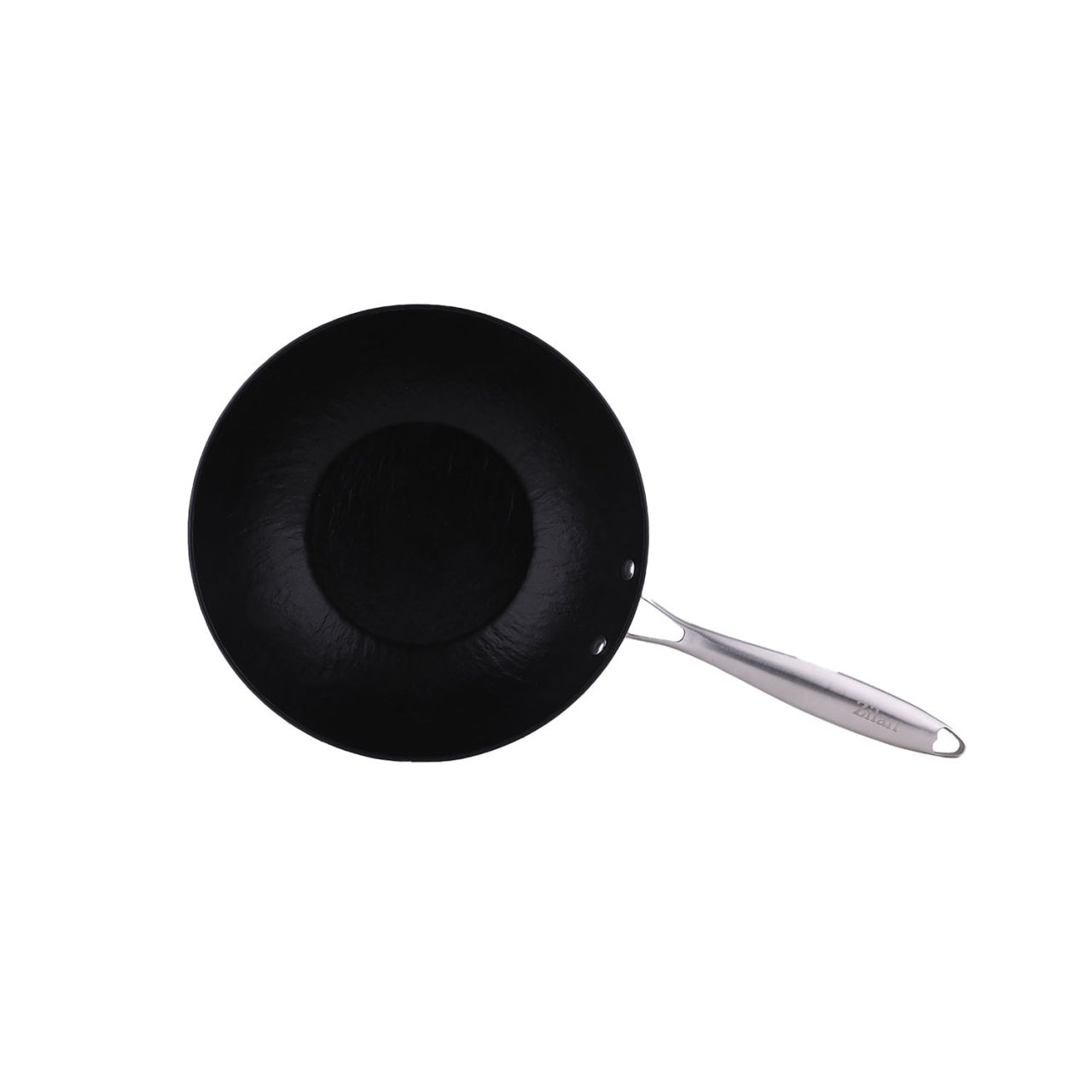 Tigaie wok ceramica antiaderenta, diametru 28 cm, maner inox, compatibila cuptor