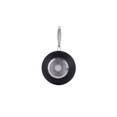 Tigaie wok ceramica antiaderenta, diametru 28 cm, maner inox, compatibila cuptor