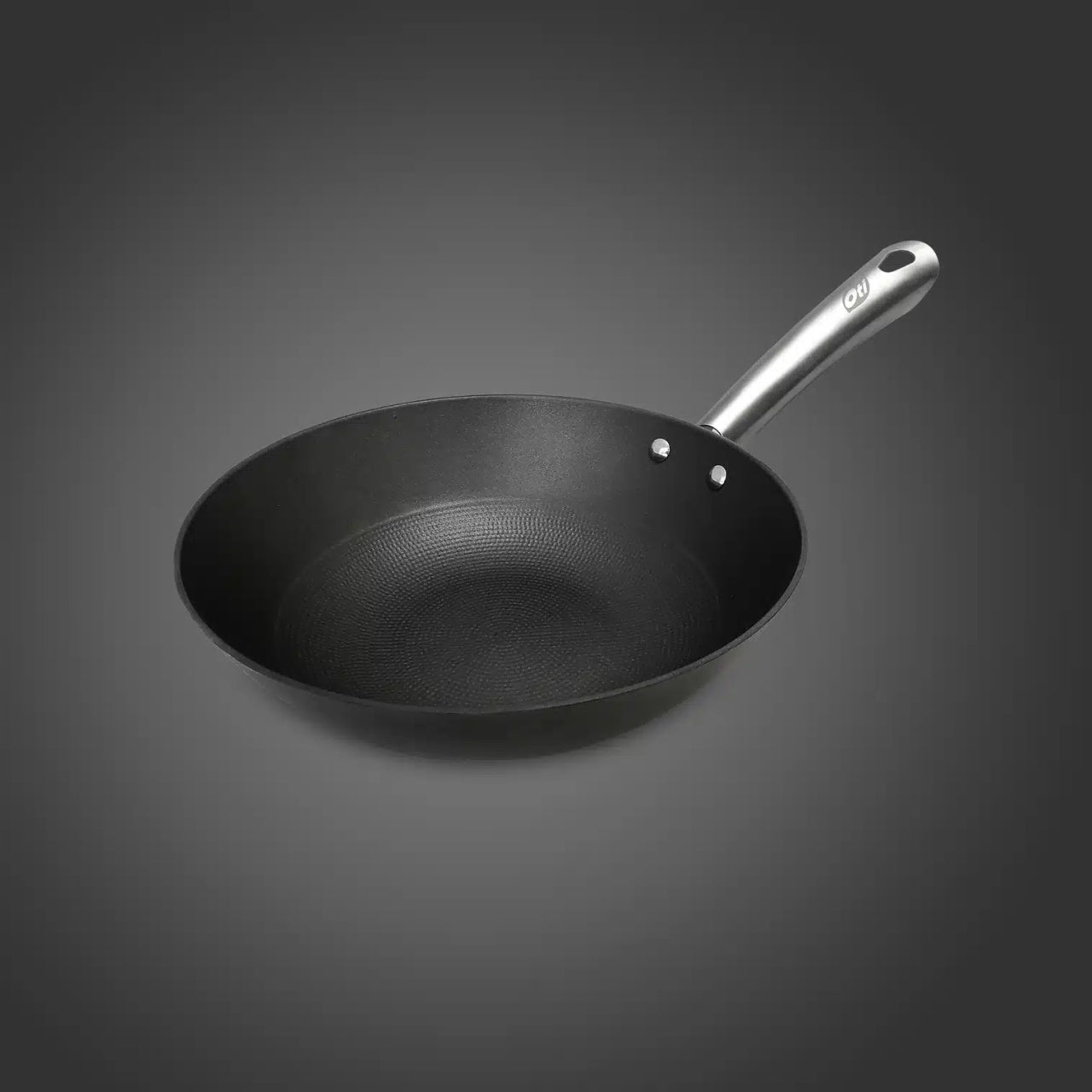 Tigaie wok fonta usoara tip fagure, diametru 28 cm, maner inox