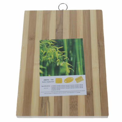 Tocator dreptunghiular din bambus 34x24 cm, suprafata antiderapanta