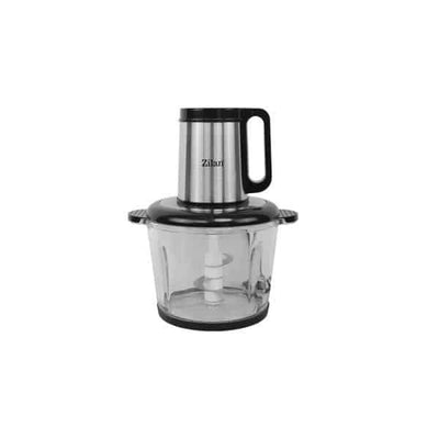 Tocator electric digital inox cu vas sticla 3L, 4 functii presetate, lame titan 500W