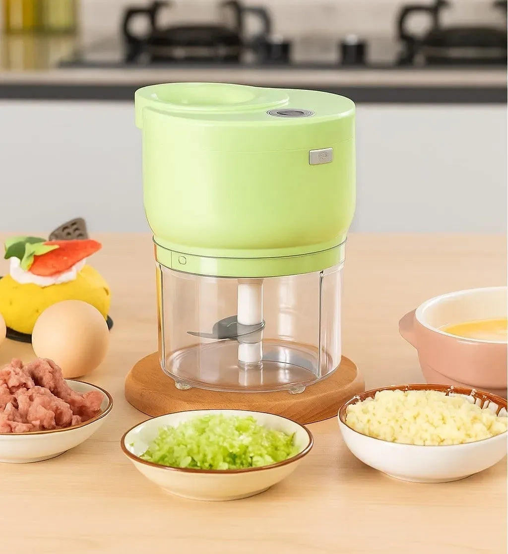 Tocator electric multifunctional, 500 ml, reincarcabil USB