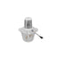 Tocator legume si fructe inox cu vas sticla 3L, 2 viteze + Pulse, 500W