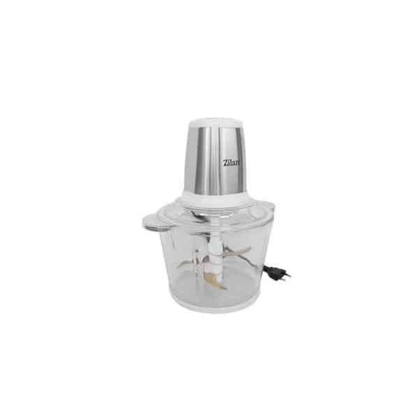 Tocator legume si fructe inox cu vas sticla 3L, 2 viteze + Pulse, 500W