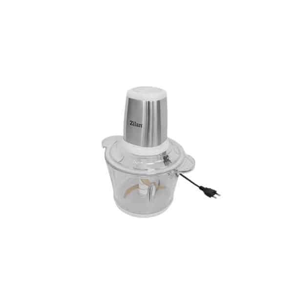 Tocator legume si fructe inox cu vas sticla 3L, 2 viteze + Pulse, 500W