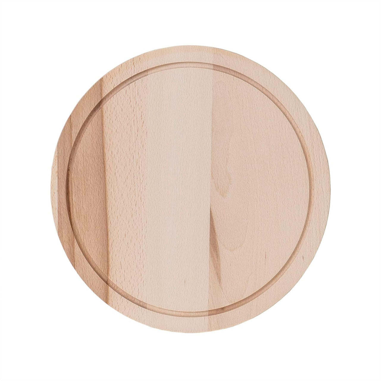 Tocator rotund din lemn de fag, grosime 2cm, diametru 29cm